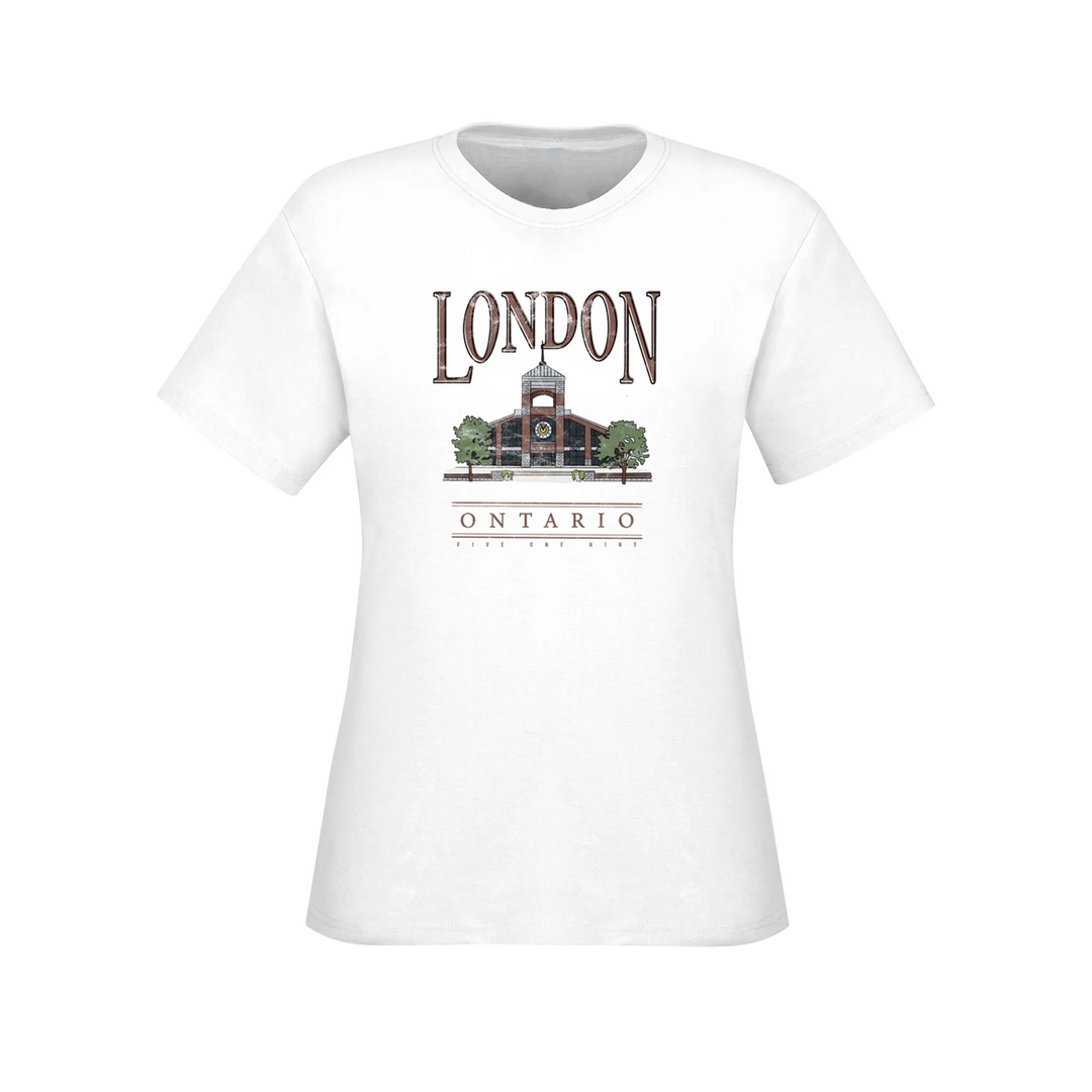 LONDON VINTAGE COVENT GARDEN TEE (WOMENS)