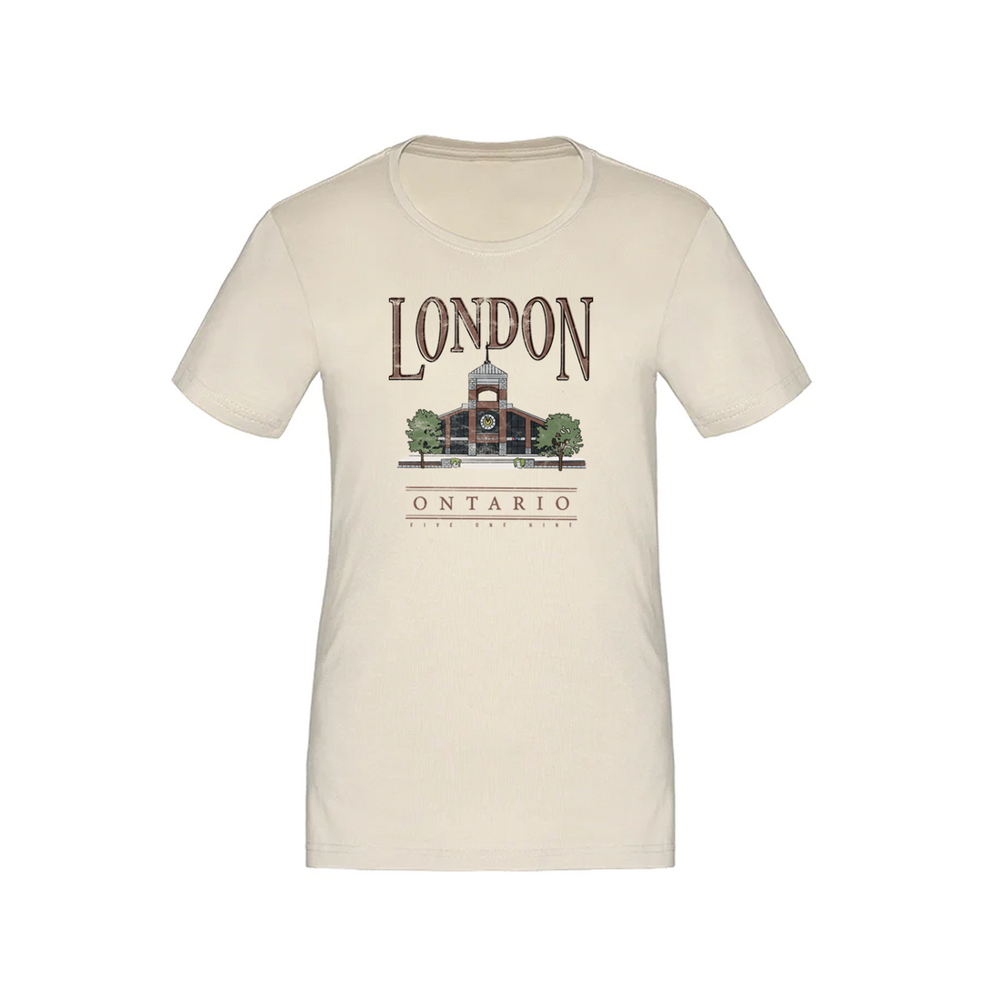 LONDON VINTAGE COVENT GARDEN TEE (WOMENS)