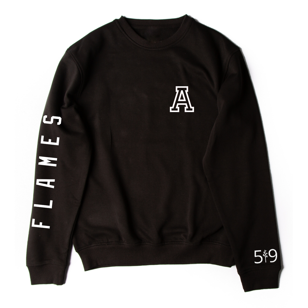 STA SLEEVE LOGO CREW (UNISEX)