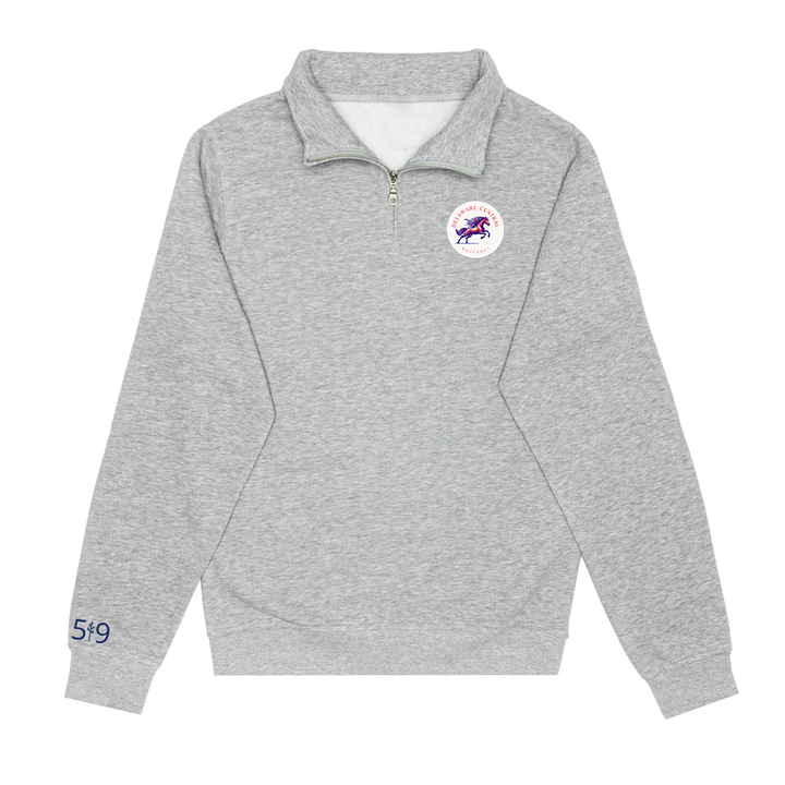 DELAWARE CENTRAL 1/4 ZIP (UNISEX)