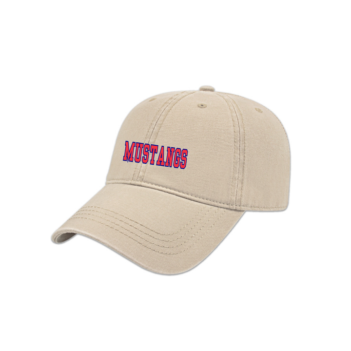 MUSTANGS EMBROIDERED DAD CAP