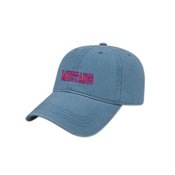 MUSTANGS EMBROIDERED DAD CAP