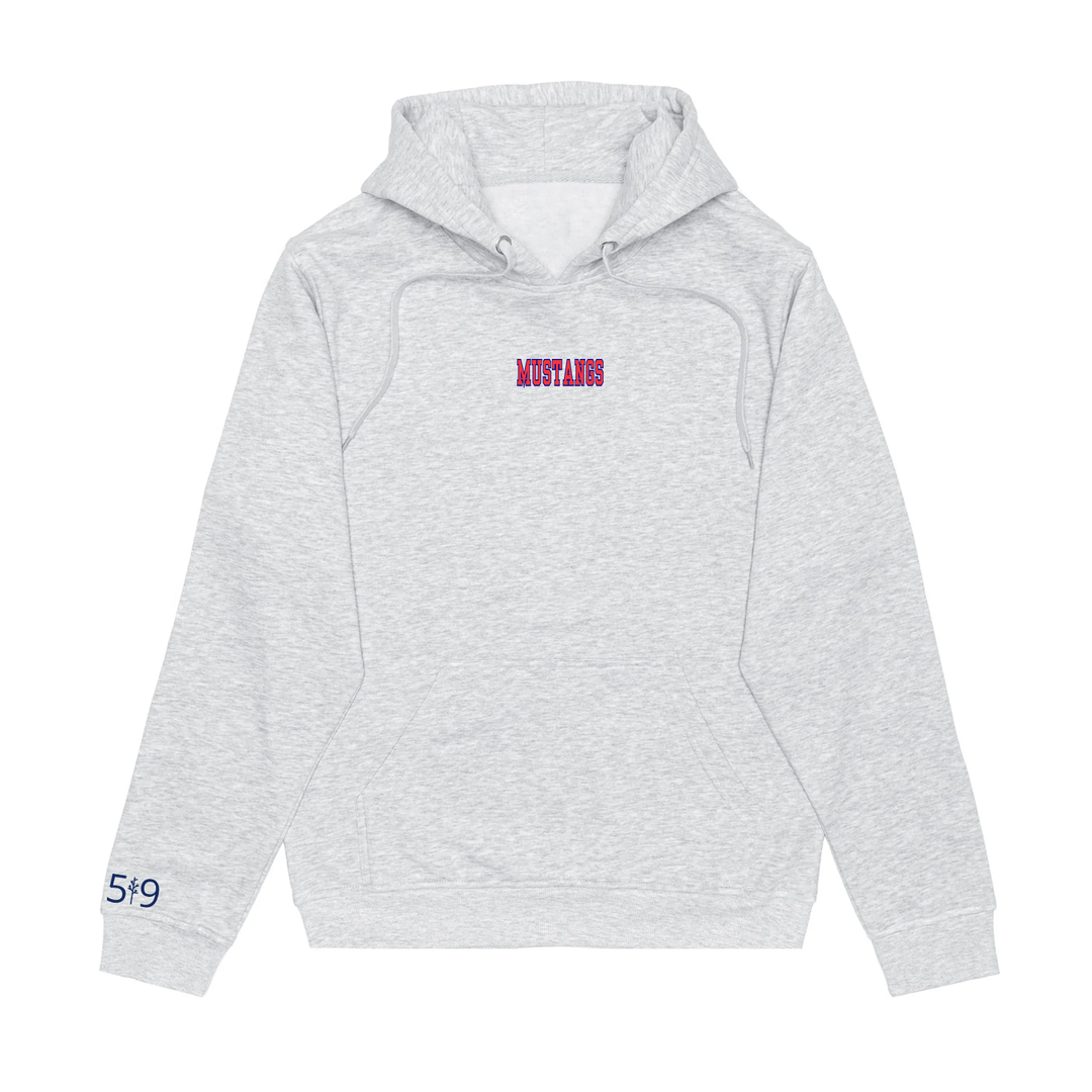 MUSTANGS EMBROIDERED HOODIE (UNISEX)