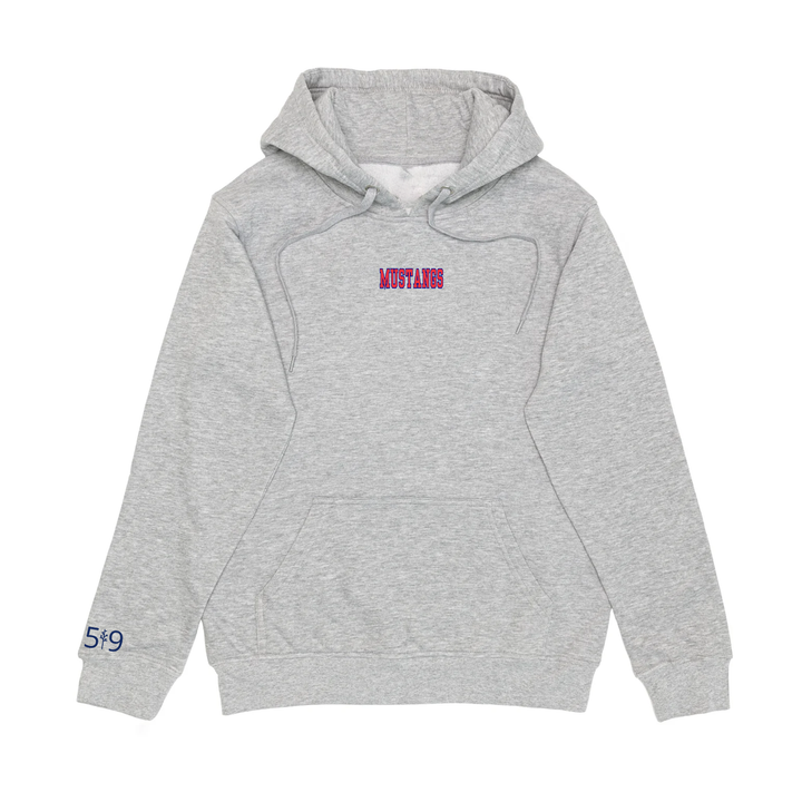 MUSTANGS EMBROIDERED HOODIE (YOUTH)