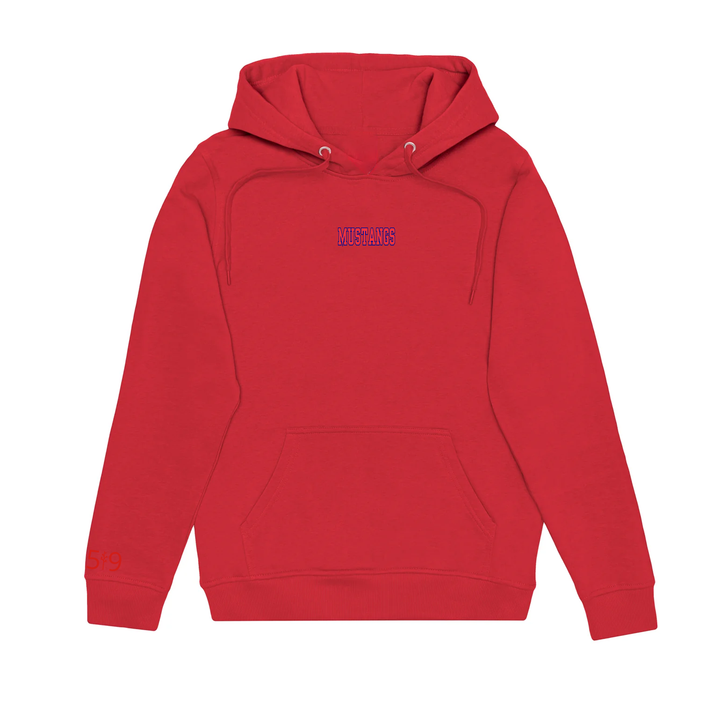 MUSTANGS EMBROIDERED HOODIE (YOUTH)