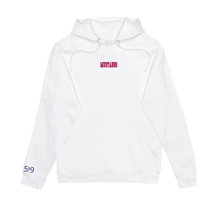 MUSTANGS EMBROIDERED HOODIE (YOUTH)