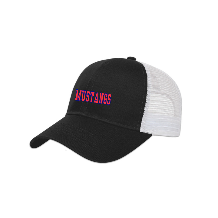 MUSTANGS EMBROIDERED MESHBACK HAT