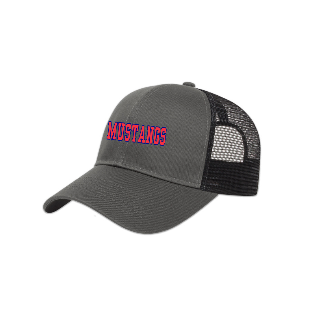 MUSTANGS EMBROIDERED MESHBACK HAT