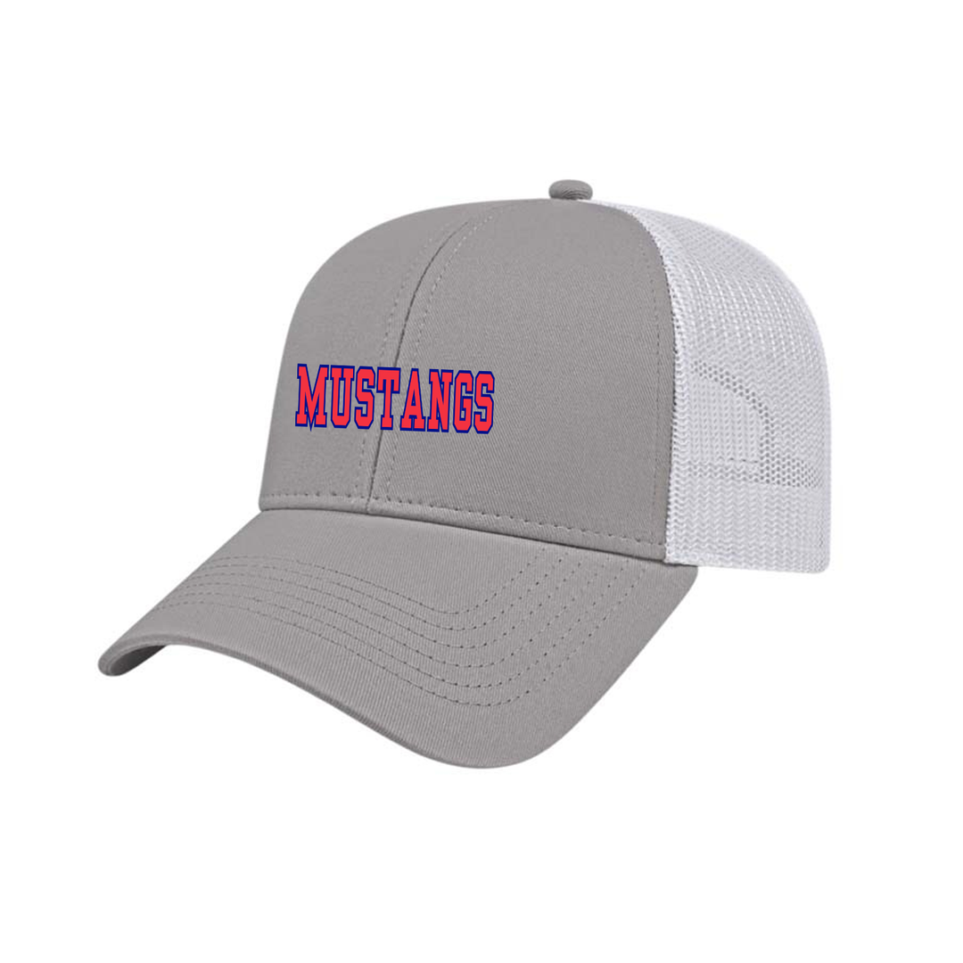 MUSTANGS EMBROIDERED MESHBACK HAT