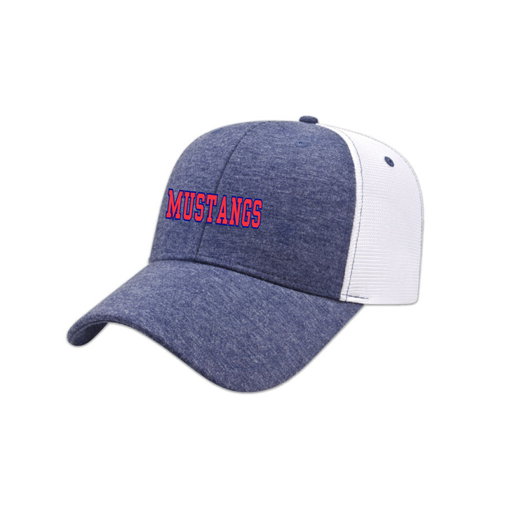 MUSTANGS EMBROIDERED MESHBACK HAT