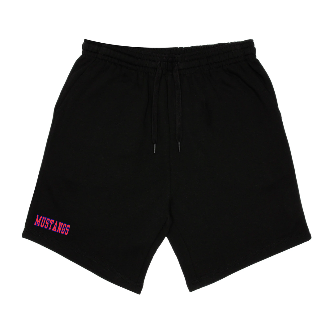 MUSTANGS EMBROIDERED SWEAT SHORTS (MENS)