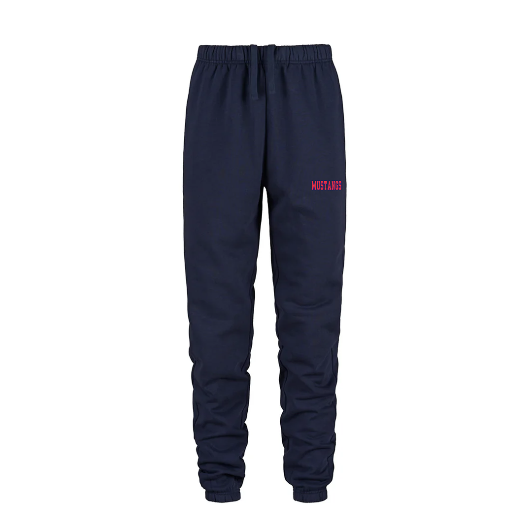 MUSTANGS EMBROIDERED SWEATPANTS (YOUTH)