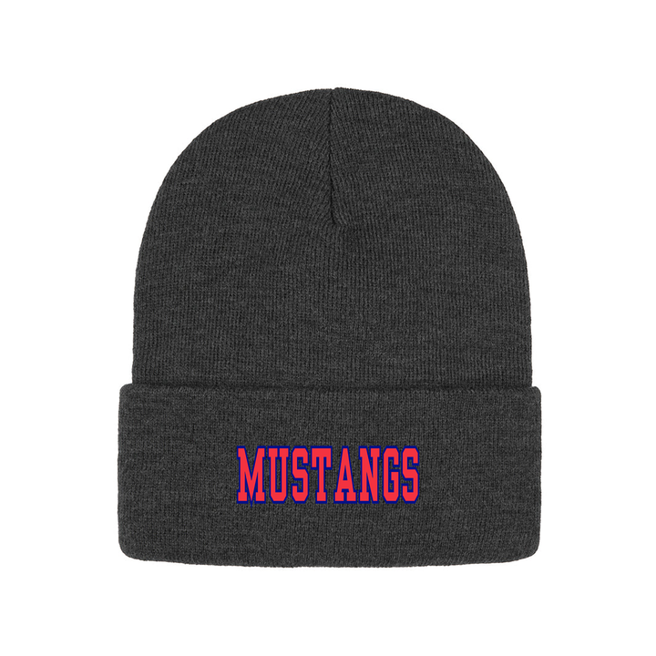 MUSTANGS EMBROIDERED TOQUE