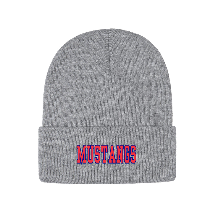 MUSTANGS EMBROIDERED TOQUE