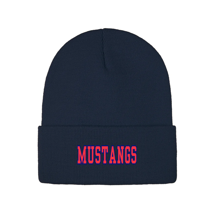 MUSTANGS EMBROIDERED TOQUE