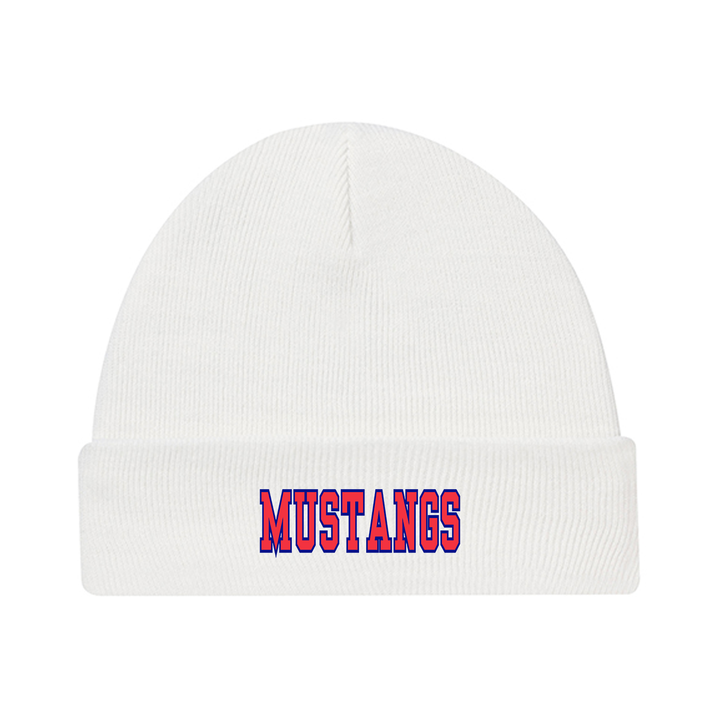 MUSTANGS EMBROIDERED TOQUE