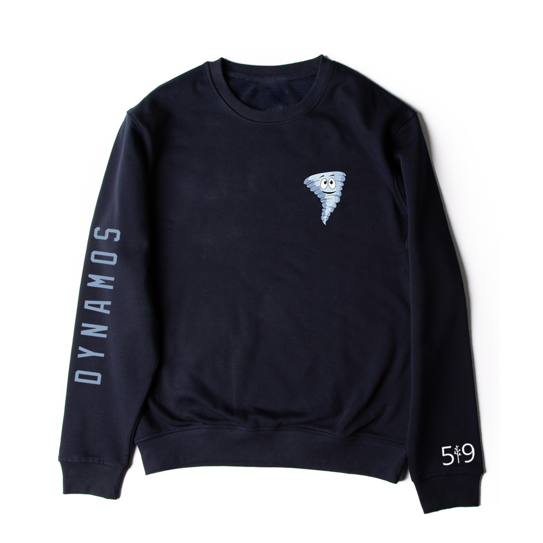 DYNAMOS SLEEVE LOGO CREW (UNISEX)