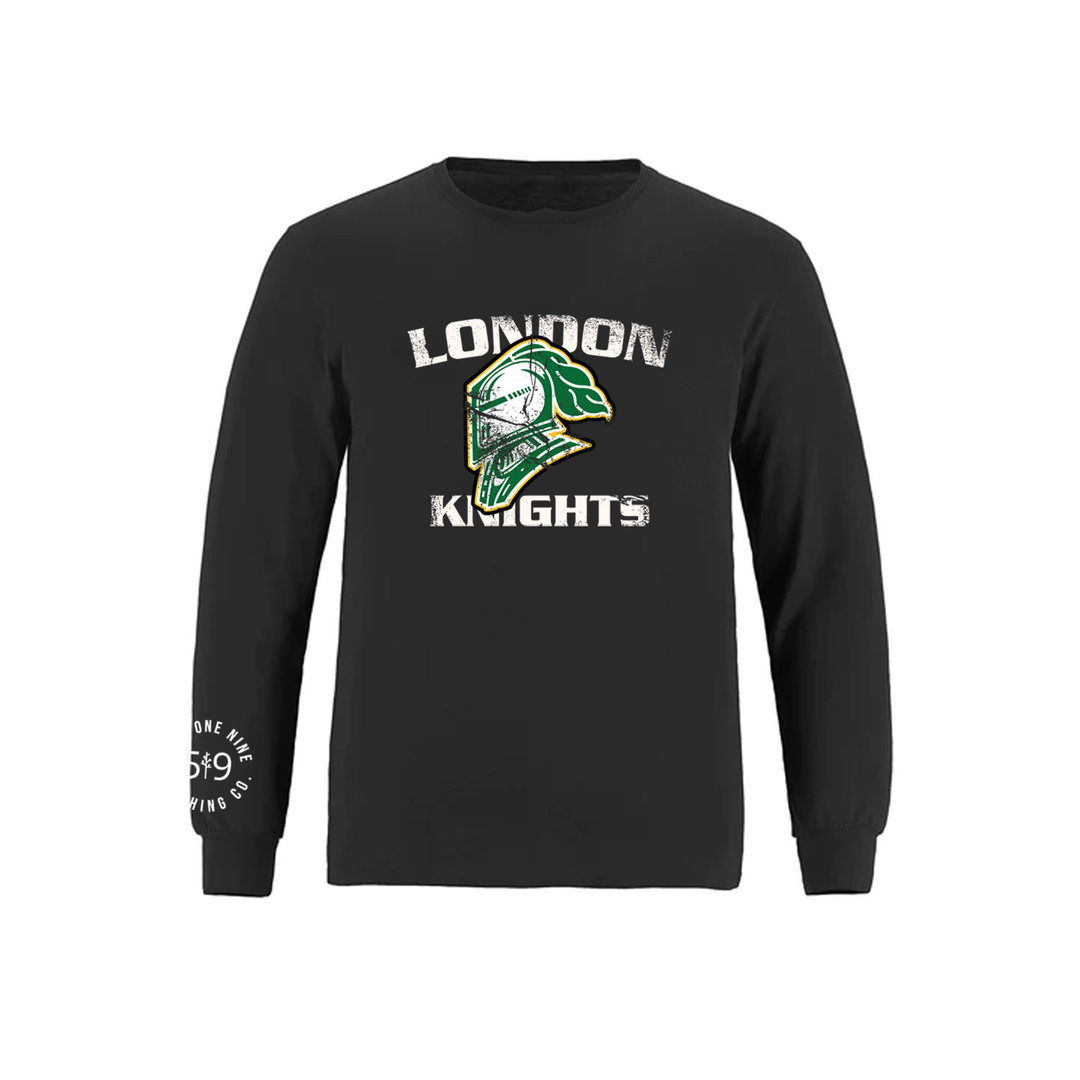 DISTRESSED KNIGHTS LONG SLEEVE (MENS)