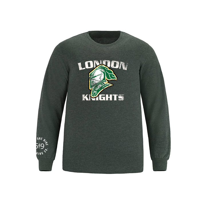 DISTRESSED KNIGHTS LONG SLEEVE (MENS)