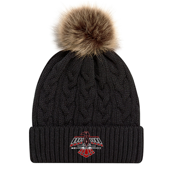 THUNDERBIRDS EMBROIDERED FAUX FUR TOQUE