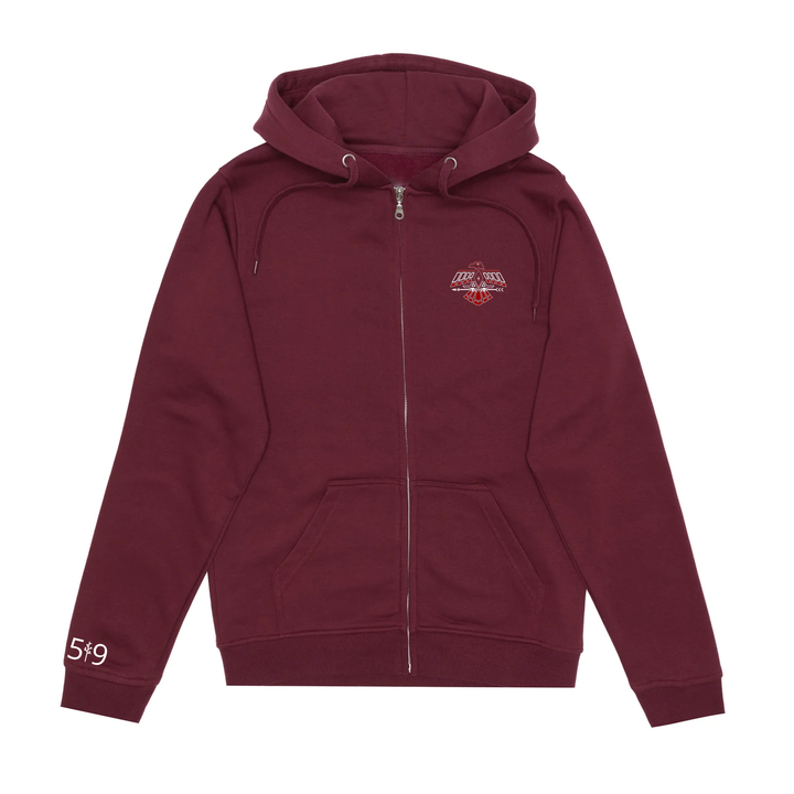 THUNDERBIRDS EMBROIDERED ZIP-UP (UNISEX)