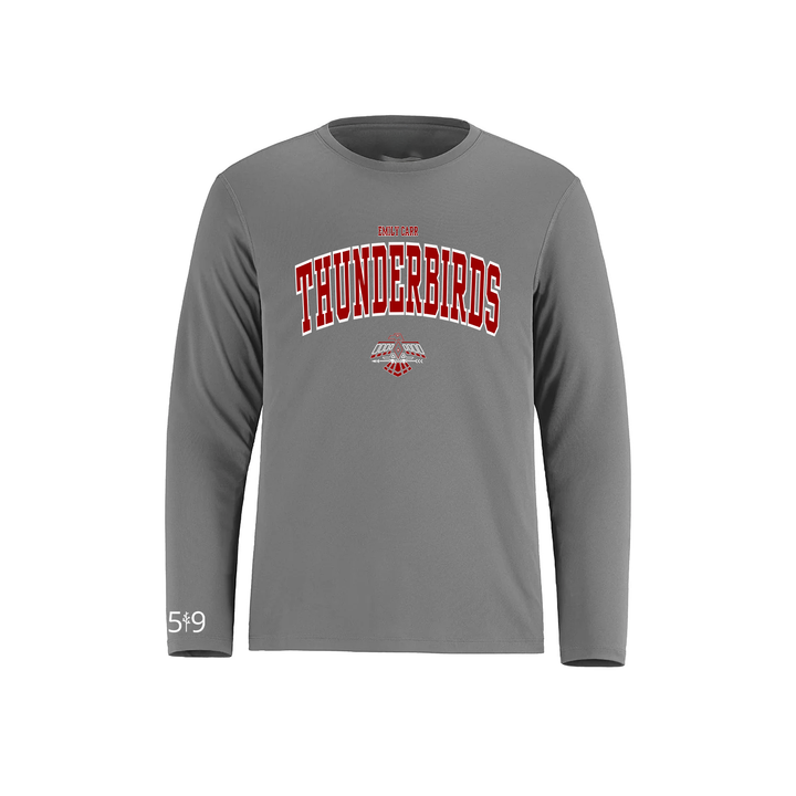 THUNDERBIRDS VARSITY ATHLETIC LONG SLEEVE (UNISEX)