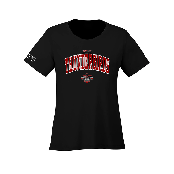 THUNDERBIRDS VARSITY ATHLETIC TEE (WOMENS)