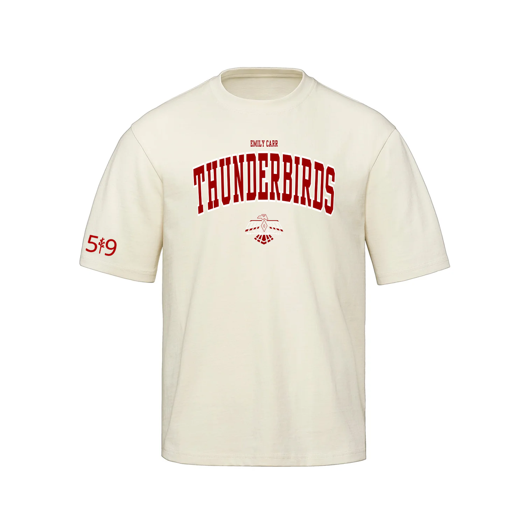 THUNDERBIRDS VARSITY OVERSIZED TEE (UNISEX)