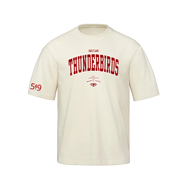 THUNDERBIRDS VARSITY OVERSIZED TEE (UNISEX)