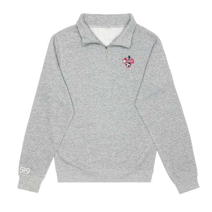 FCL EMBROIDERED 1/4 ZIP (UNISEX)