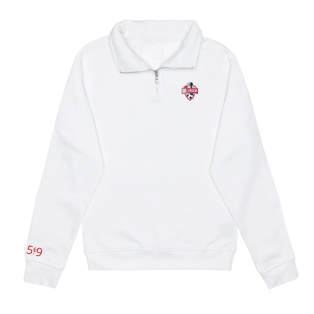 FCL EMBROIDERED 1/4 ZIP (UNISEX)