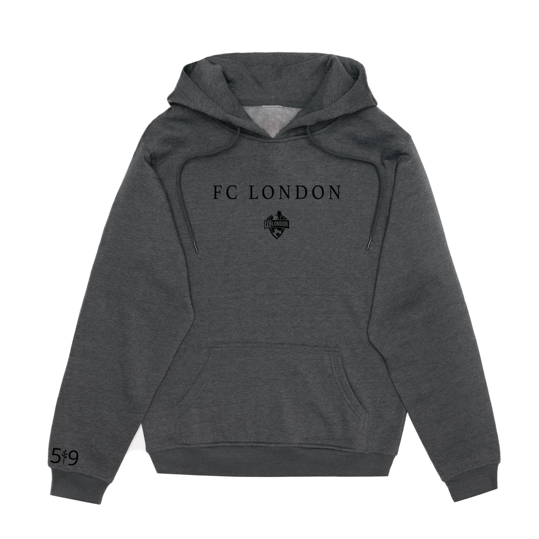 FC LONDON BLACKOUT EMBROIDERY HOODIE (UNISEX)