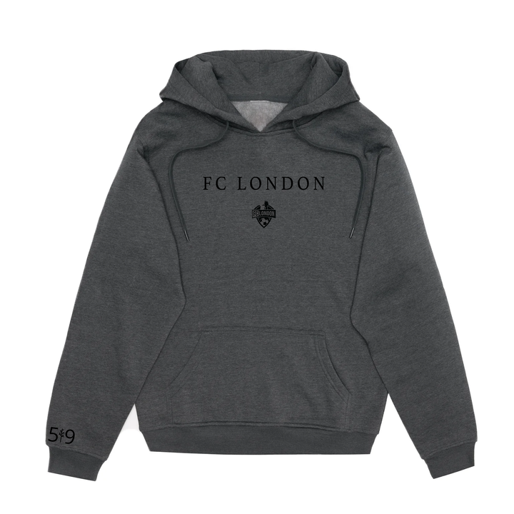 FC LONDON BLACKOUT EMBROIDERY HOODIE (UNISEX)