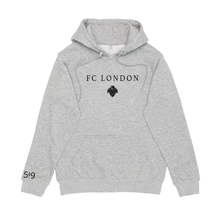 FC LONDON BLACKOUT EMBROIDERY HOODIE (UNISEX)