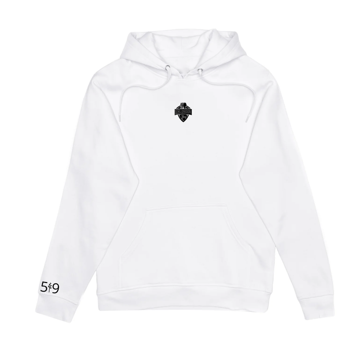 FCL EMBROIDERED BLACKOUT HOODIE (YOUTH)