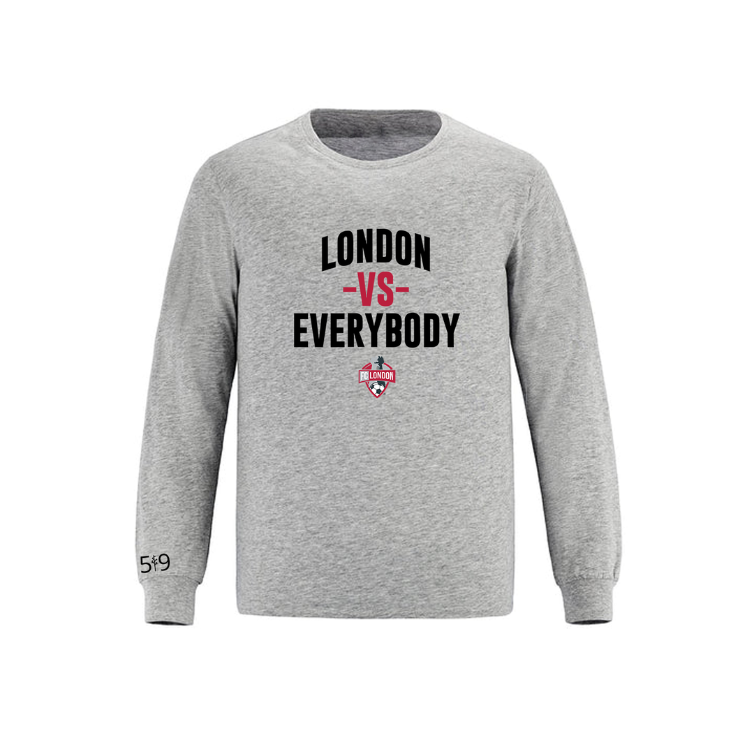 FC LONDON VS EVERYBODY LONG SLEEVE (YOUTH)