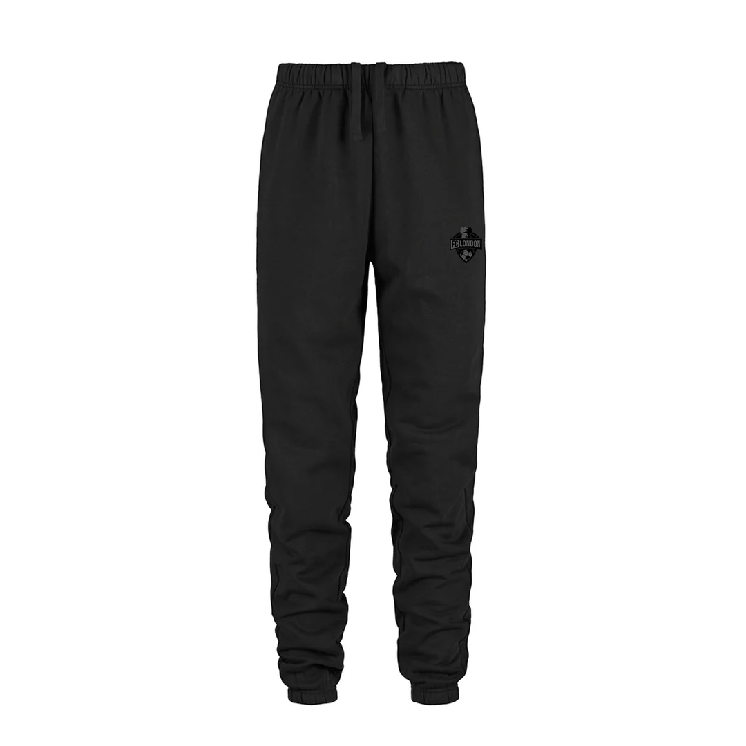 FCL EMBROIDERED BLACKOUT SWEATPANTS (UNISEX)