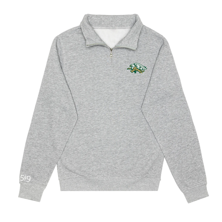 GEMINI EMBROIDERED 1/4 ZIP (UNISEX)