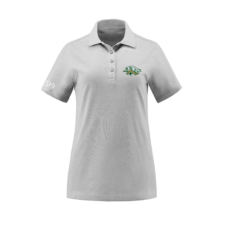 GEMINI EMBROIDERED PIQUE POLO (WOMENS)