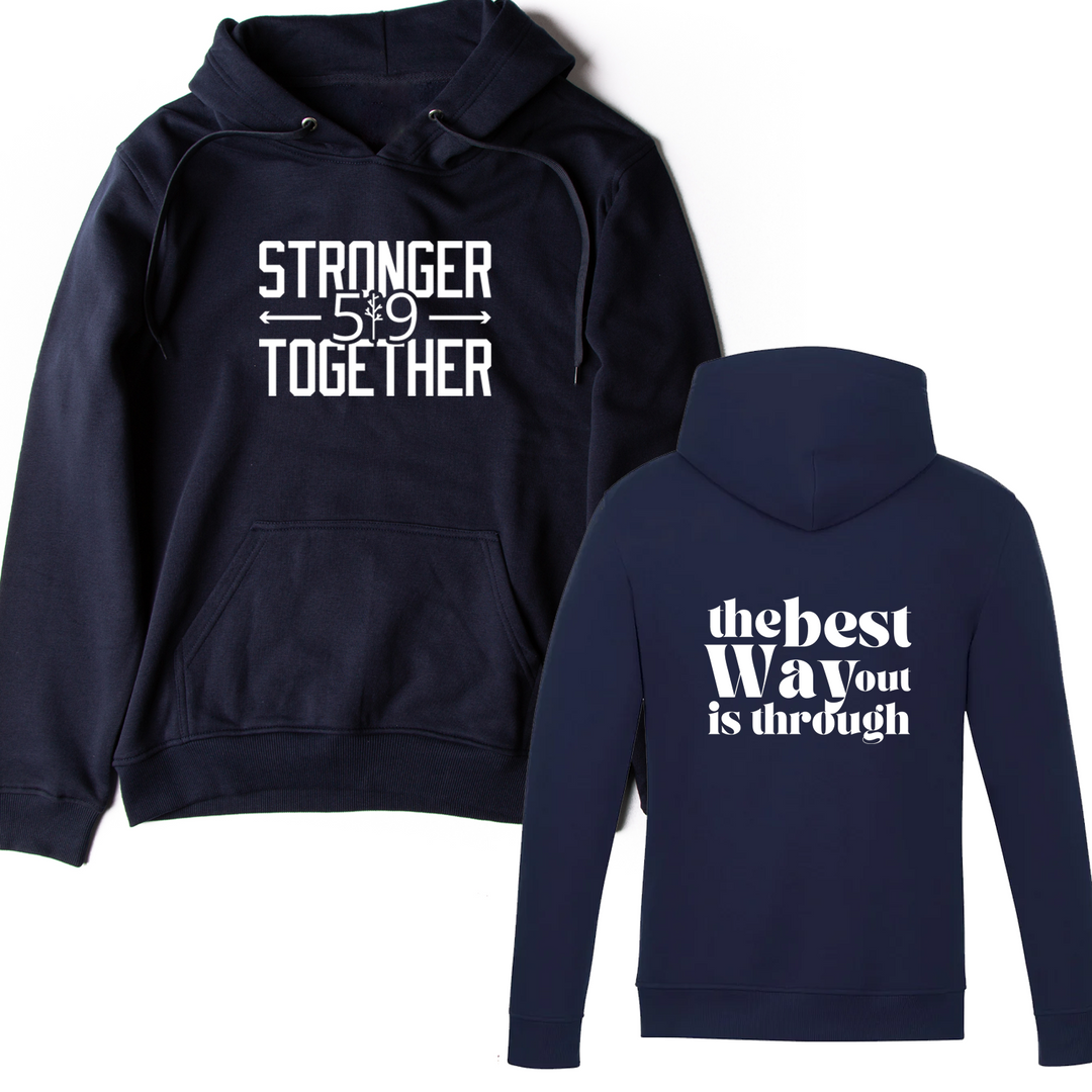 519 X STRONGER TOGETHER BEST WAY IS THROUGH HOODIE (YOUTH)