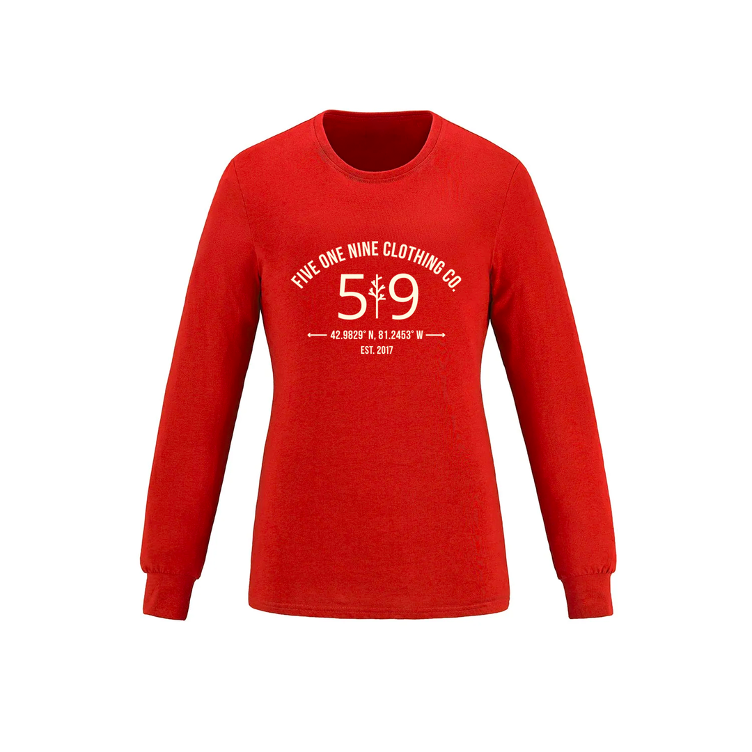 HEART OF THE 519 LONG SLEEVE (WOMENS)