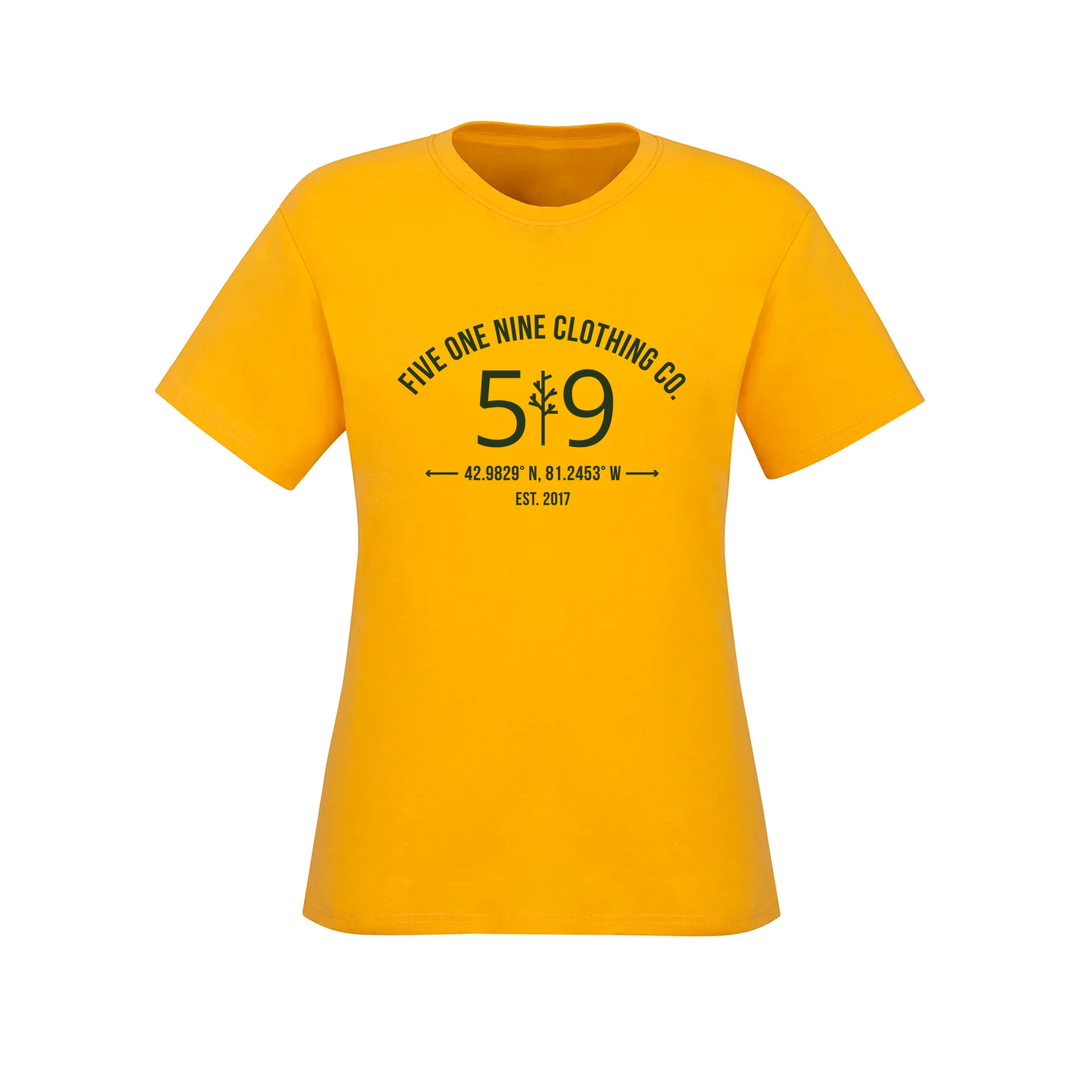 HEART OF THE 519 TEE (WOMENS)