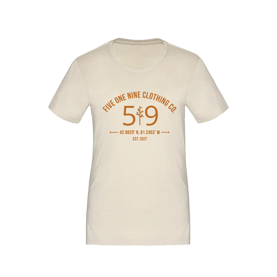 HEART OF THE 519 TEE (WOMENS)