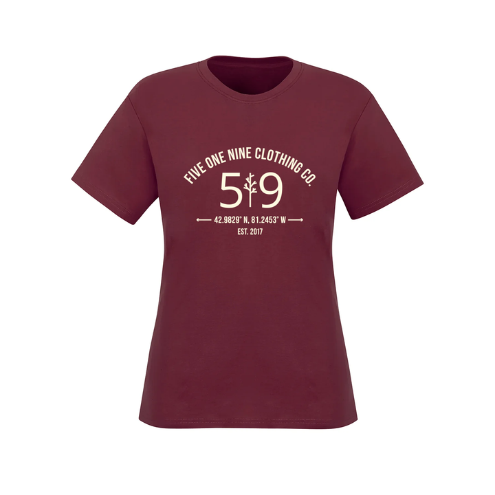 HEART OF THE 519 TEE (WOMENS)