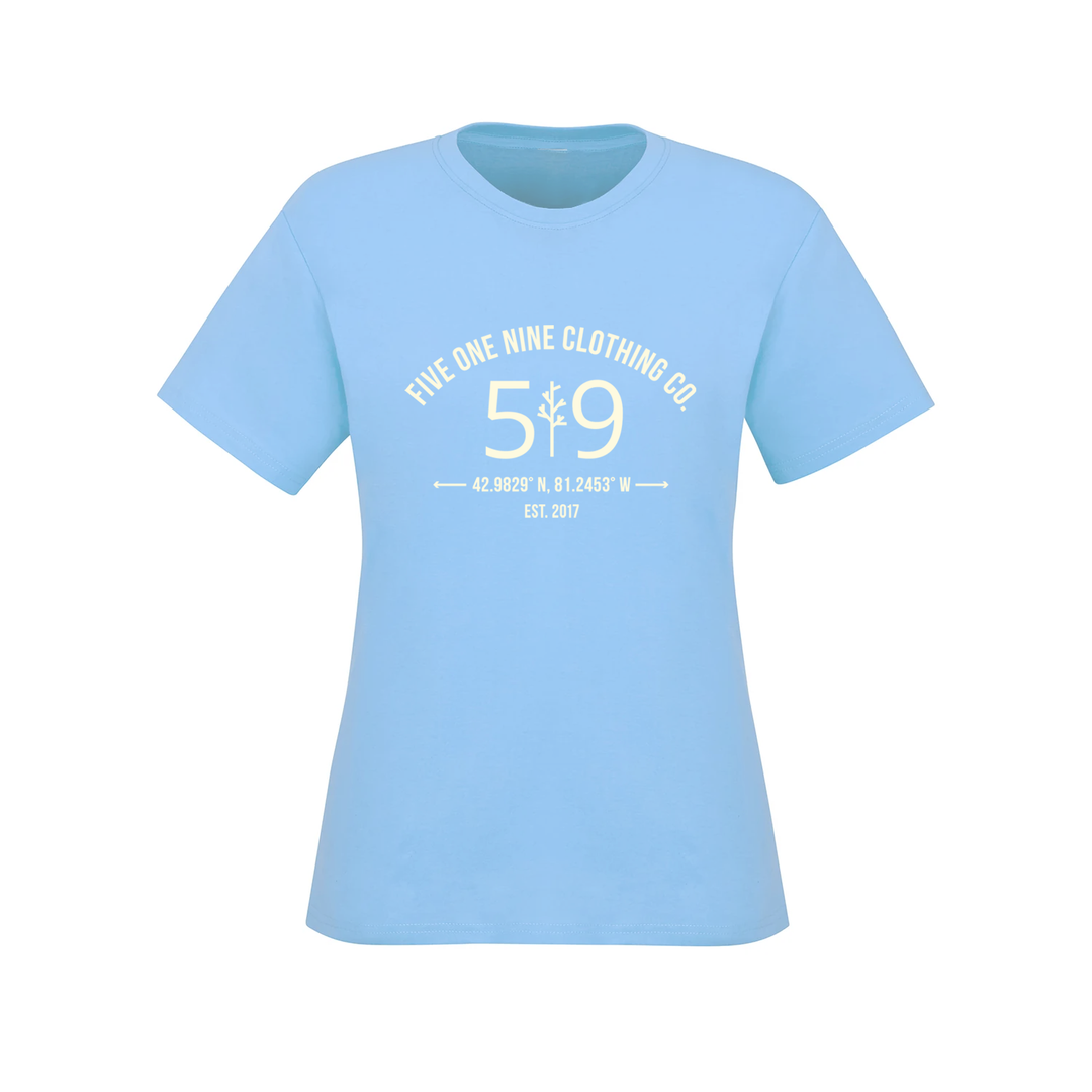 HEART OF THE 519 TEE (WOMENS)