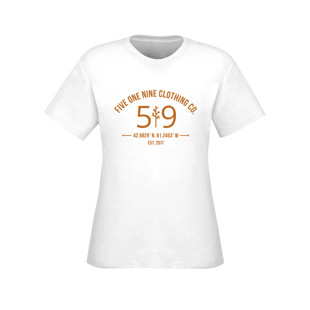 HEART OF THE 519 TEE (WOMENS)