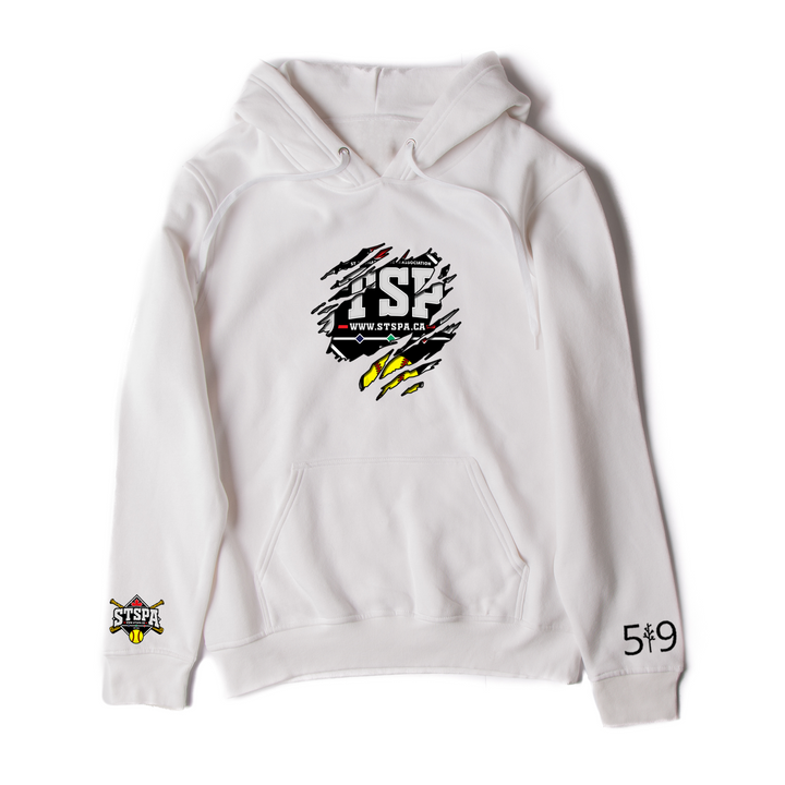 ST. THOMAS SLO PITCH DISTRESSED HOODIE (UNISEX)