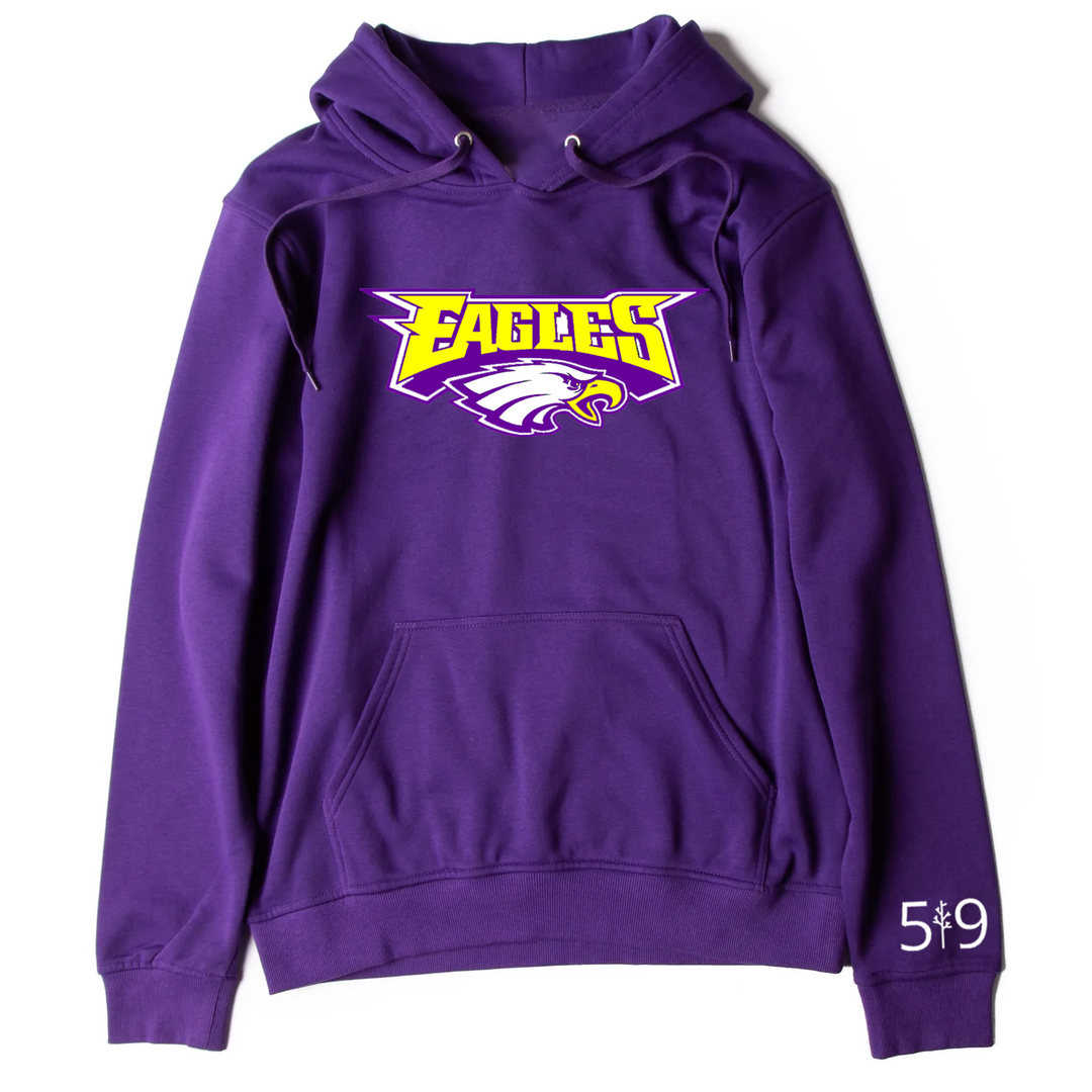 EAST ELGIN EAGLES HOODIE (UNISEX)