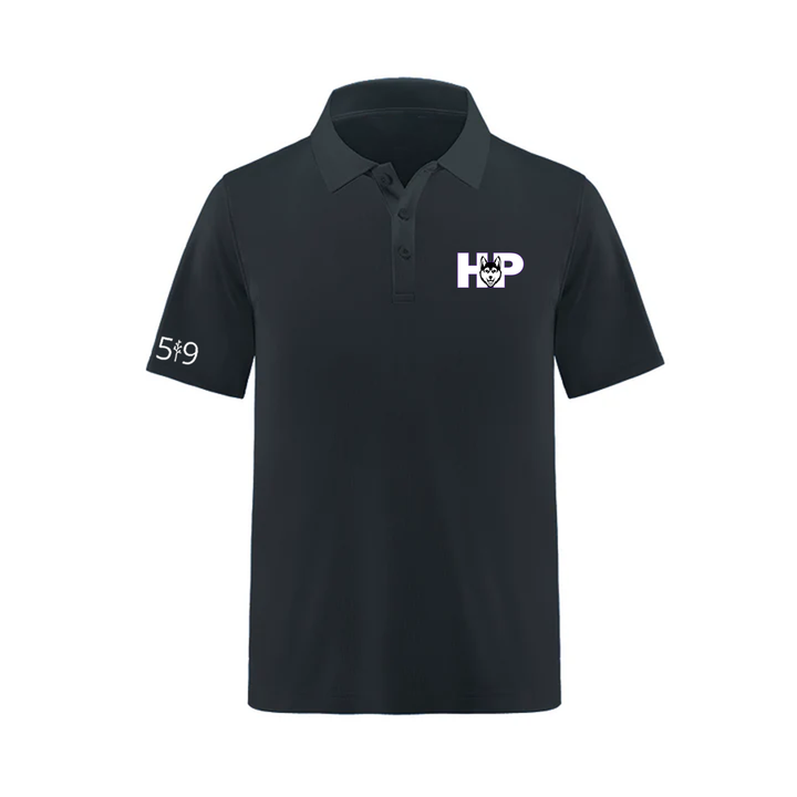 HUSKIES EMBROIDERED PIQUE POLO (MENS)