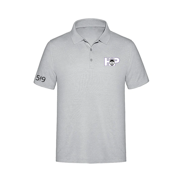 HUSKIES EMBROIDERED PIQUE POLO (MENS)